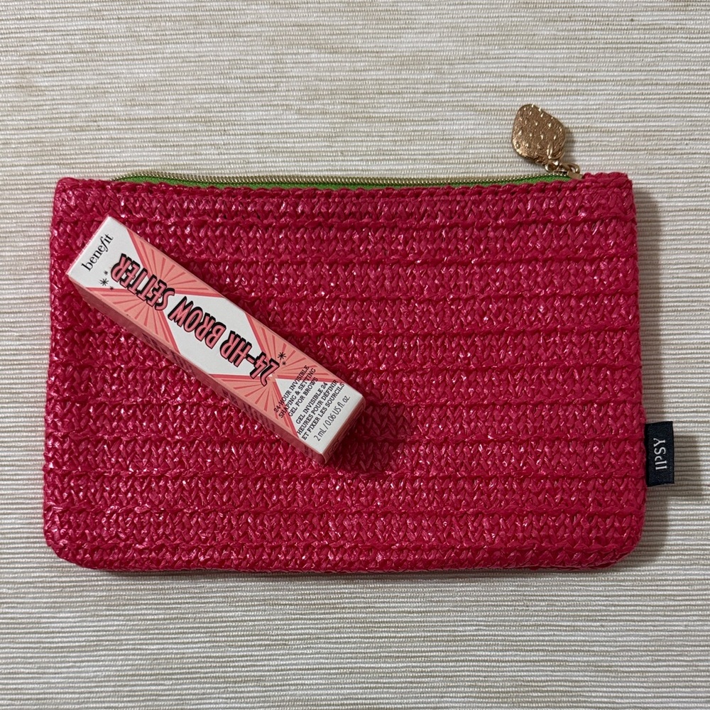 Benefit Brow Setter with Vibrant Pink Pouch